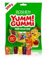 Желейні цукерки Yummi Gummi Mini Bear Mix 200 г